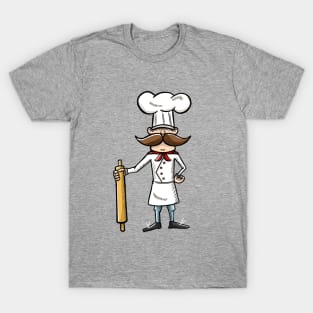 Mr. Chef - Illustration T-Shirt